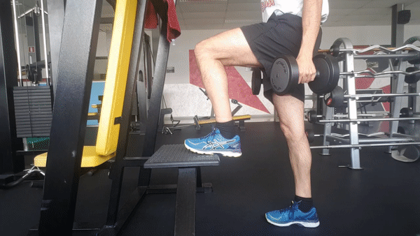 Saltos para mejorar fuerza piernas trail